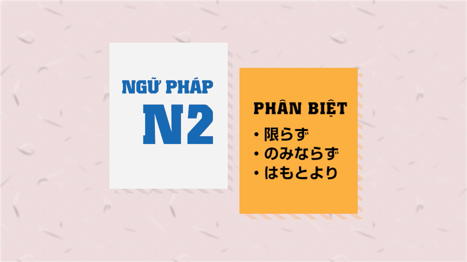 [Ngữ pháp N2] 限らず・のみならず・はもとより